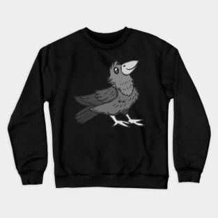 Raven bird crow jackdaw jay hooded crow cute Crewneck Sweatshirt